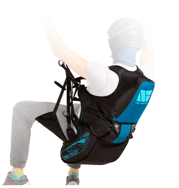 Tandem pilot harness