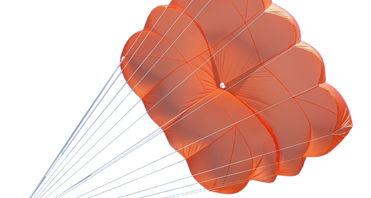 COMMA# LITE - Light square rescue parachute